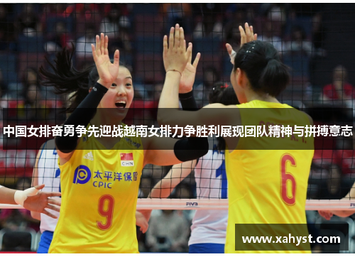 中国女排奋勇争先迎战越南女排力争胜利展现团队精神与拼搏意志